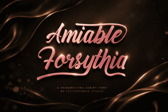Amiable Forsythia: A Font That Brings Joy to My Brand