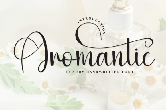 Aromantic: A Font for Editorial Elegance