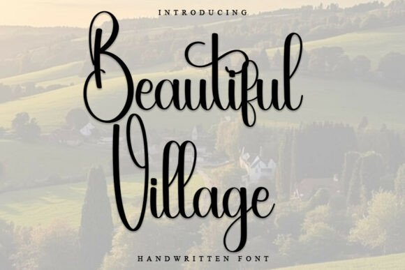 Beautiful Village: A Font That Adds Warmth to Web Design