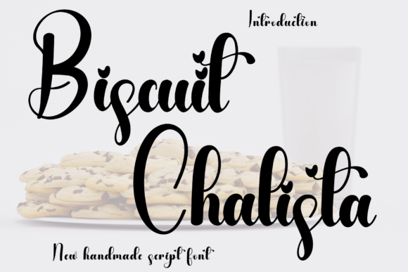 Biscuit Chalista: A Playful Script Font for Editorial Design