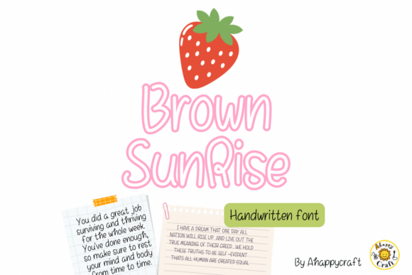Brown Sunrise: A Script Font for Modern Web Design