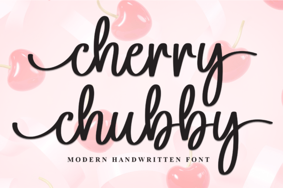 Cherry Chubby: A Graceful Script for Branding