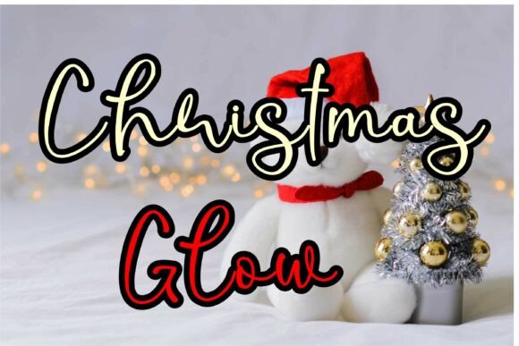 Christmas Glow – A Script Font That Adds Magic to Your Holiday Creations