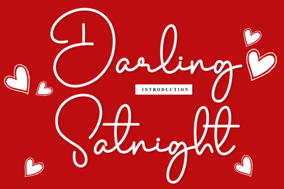Darling Satnight: A Timeless Script Font for Editorial Design
