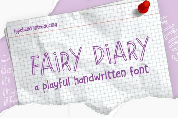 Fairy Dairy: A Handwritten Font for Creative Web Design