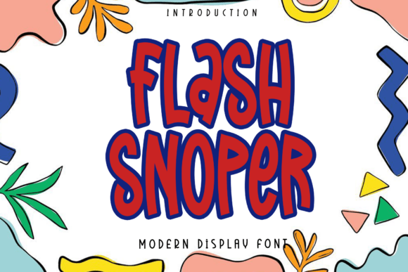 Flash Snoper: A Font That Elevates Your Brand