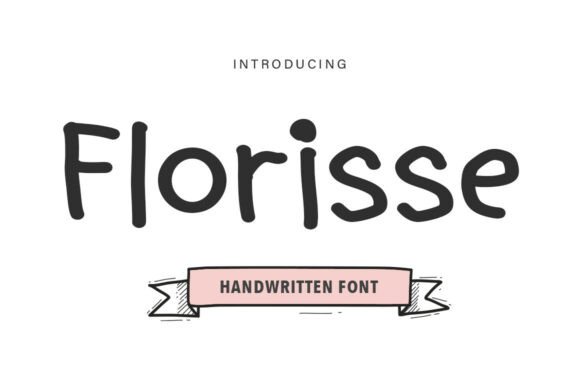 Florisse: A Font with Organic Elegance