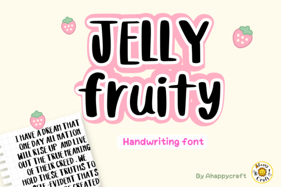 Jelly Fruity: A Playful Font for Digital Design