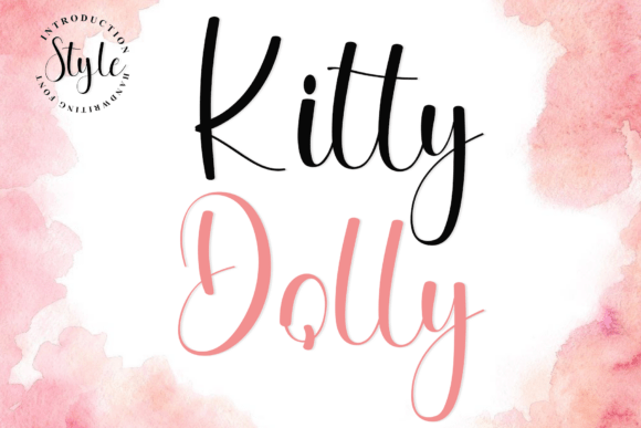 Kitty Dolly: A Script Font for Editorial Elegance