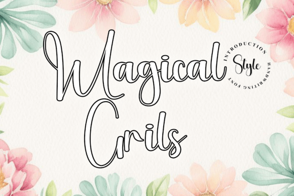 Magical Grils: A Font That Feels Like a Design Moment
