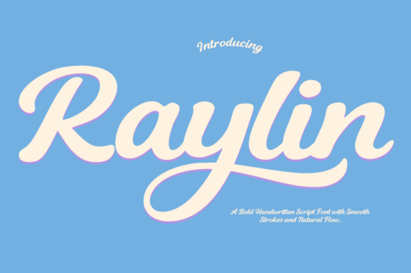 Raylin: A Script Font That Adds Personality to Branding