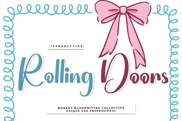 Rolling Doors: A Font That Elevates Your Brand