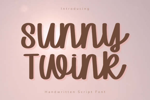 Sunny Twink: A Font That Brings Warmth to Your Editorial Design