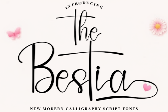 The Bestia: A Warm Script Font for Digital Branding