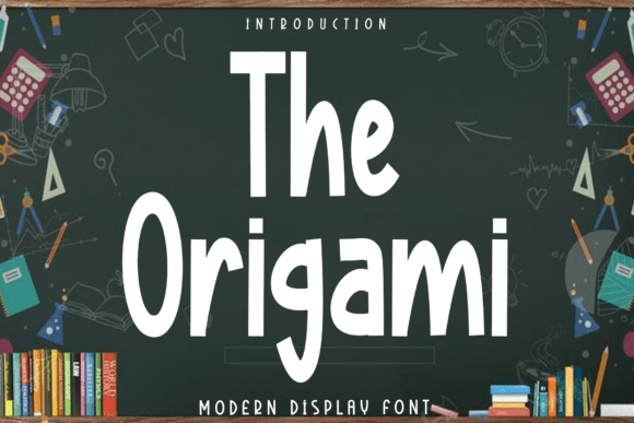 The Origami: A Script Font with Quiet Elegance